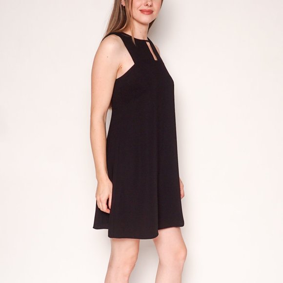 AMANDA UPRICHARD Sleeveless Keyhole Mini Dress - Picture 3 of 6